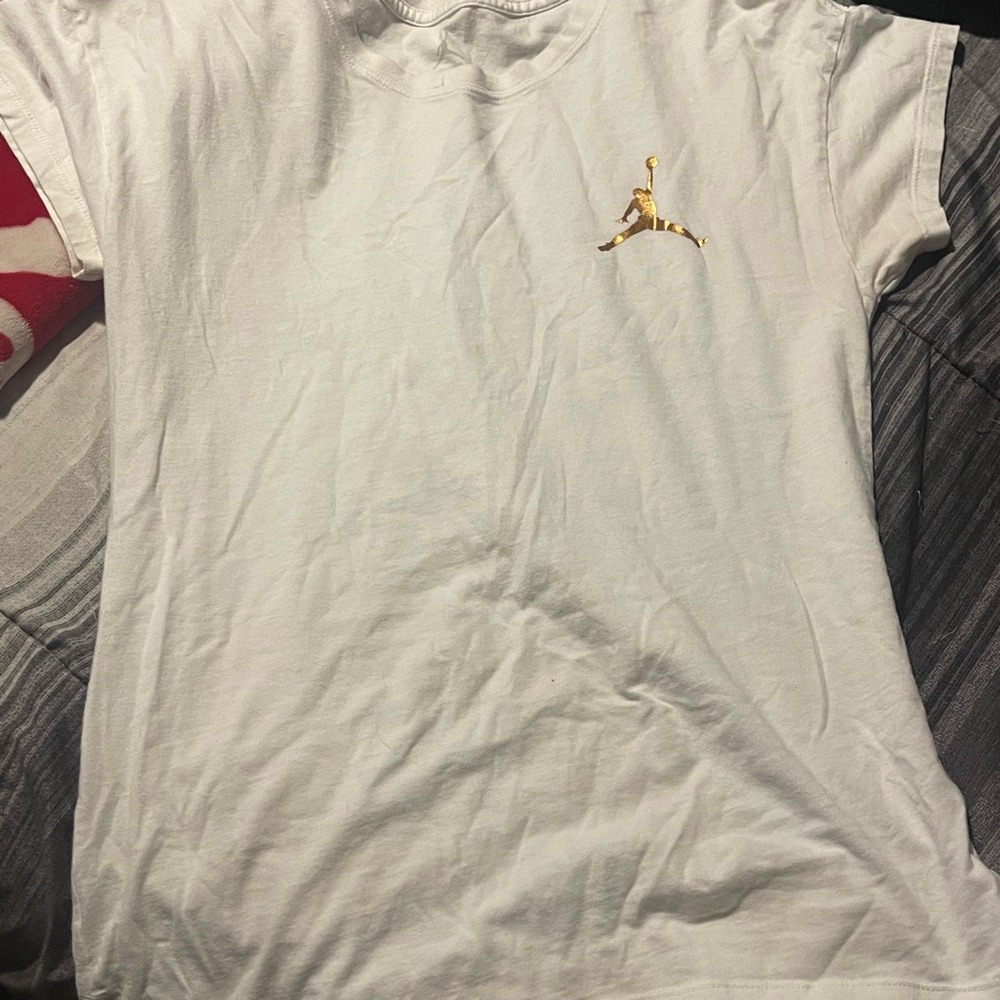 White Jordan t-shirt